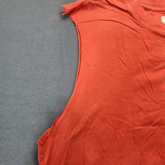 Psycho Bunny Mens Shirt Large Pink DIY Sleeveless Muscle Henley Logo Workout - Picture 8 of 14